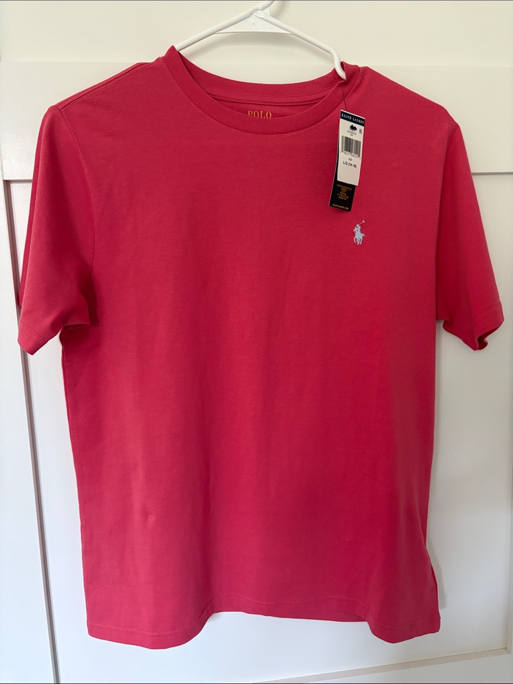 Polo by Ralph Lauren Short Sleeve Crew T-Shirt - Pink